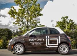 Full wrap on a Fiat 500 for Body Unity