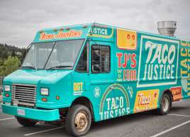 Taco Justice Food Truck Wrap