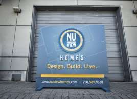 Custom Development Signage for NuView Homes