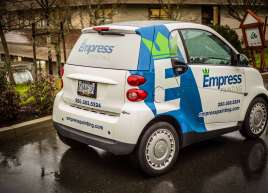 Empress Painting Smart Car Wrap