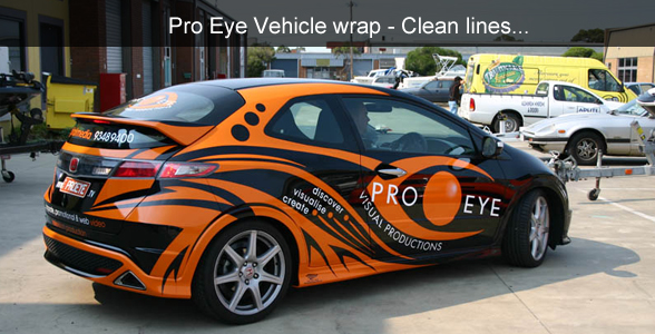 Pro Eye Vehicle Wrap