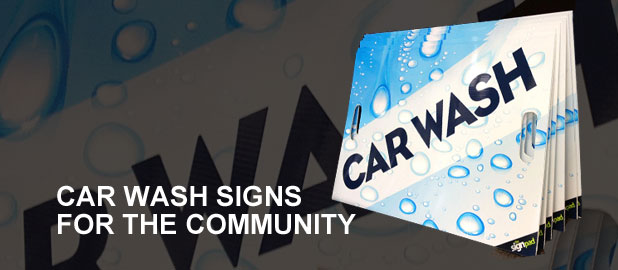 Free Car Wash Signs