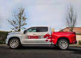 IIHF Truck Wrap