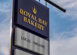 Royal Bay Bakery Sign