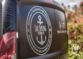 Salt Spring Kitchen Van Wrap