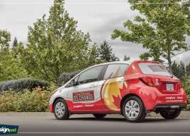 Partial Wrap for Great Canadian Oil Change