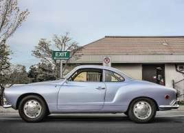 Custom Quick Silver Wrap on a VW Karmann Ghia