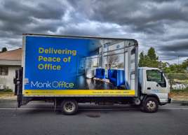 Cube Wrap on a new fleet addition for Monk Office