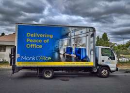 Cube Wrap on a new fleet addition for Monk Office