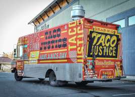 Taco Justice Food Truck Wrap