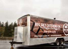 Full Trailer Wrap for Big Sky Catering