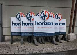 Horizon Construction Signs
