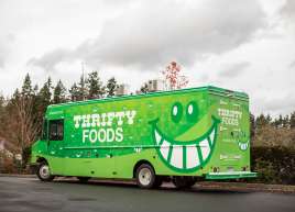 Full Wrap on the Thriftys Food Truck