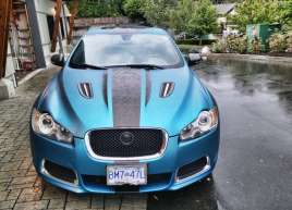 Jaguar Brushed Metallic Racing Stripes