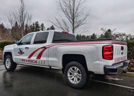 Colwood Fire Truck Wrap