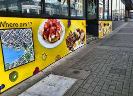 Textured wall graphics up for Cora&apos;s Victoria