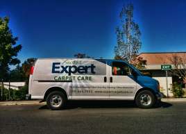 Expet Carpet Care Van Wrap