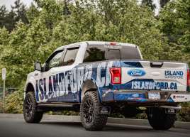 Island Ford F150 Metallic Wrap