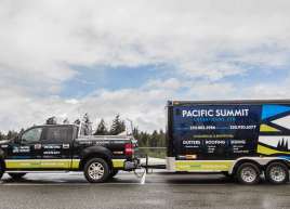 Truck and Trailer wrap for Pacific Summit Exteriours