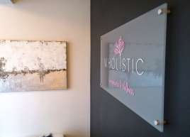 Acrylic Wall Sign with Standoffs - Wholistic Chiropractic