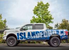 Island Ford F150 Metallic Wrap