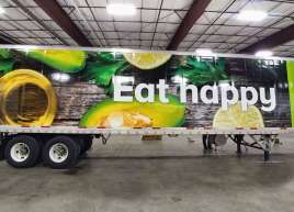 Full Semi Trailer Wrap for Thrifty Foods