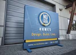 Custom Development Signage for NuView Homes