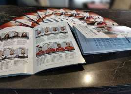 Booklets for the Grand Slam of Curling event