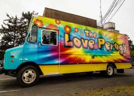 The Love Perogy Food Truck Wrap