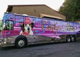 Tour Bus wrap for Pupstar Pictures Inc.