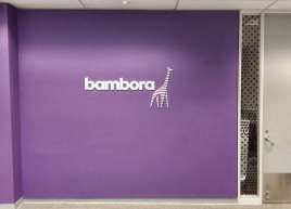 New 3D Acryclic Logo for Bambora