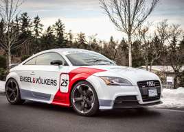 Cut Vinyl Graphics for Engel & Volkers new Audi TT