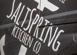 Salt Spring Kitchen Van Wrap