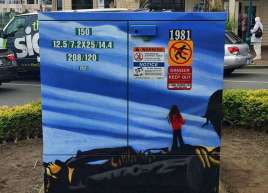 Hydro Box Wraps for the Town of Sidney