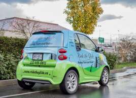 Full Smart Car Wrap for Ride the Glide