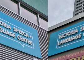 3D Signage for Victoria Speech & Language Centre