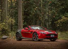 Chrome Wrapped Aston Martin