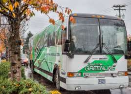 Full Bus Wrap for the Langtoria Greenline