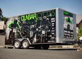 Full Trailer Wrap for Dunbar Cycles