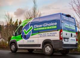 Clear Sprinter Partial Van Wrap