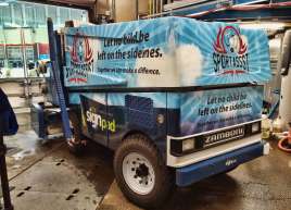 Zamboni Wrap done for City Centre Park