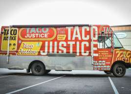 Taco Justice Food Truck Wrap